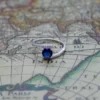 Anillo zafiro - Imagen 2