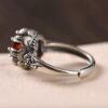 Anillo corona rojo - Imagen 4