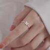 Anillo mariposa cristal - Imagen 2