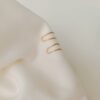 Ear cuff doble liso - Imagen 2