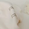 Ear cuff doble liso - Imagen 3