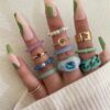 Set de anillos R013