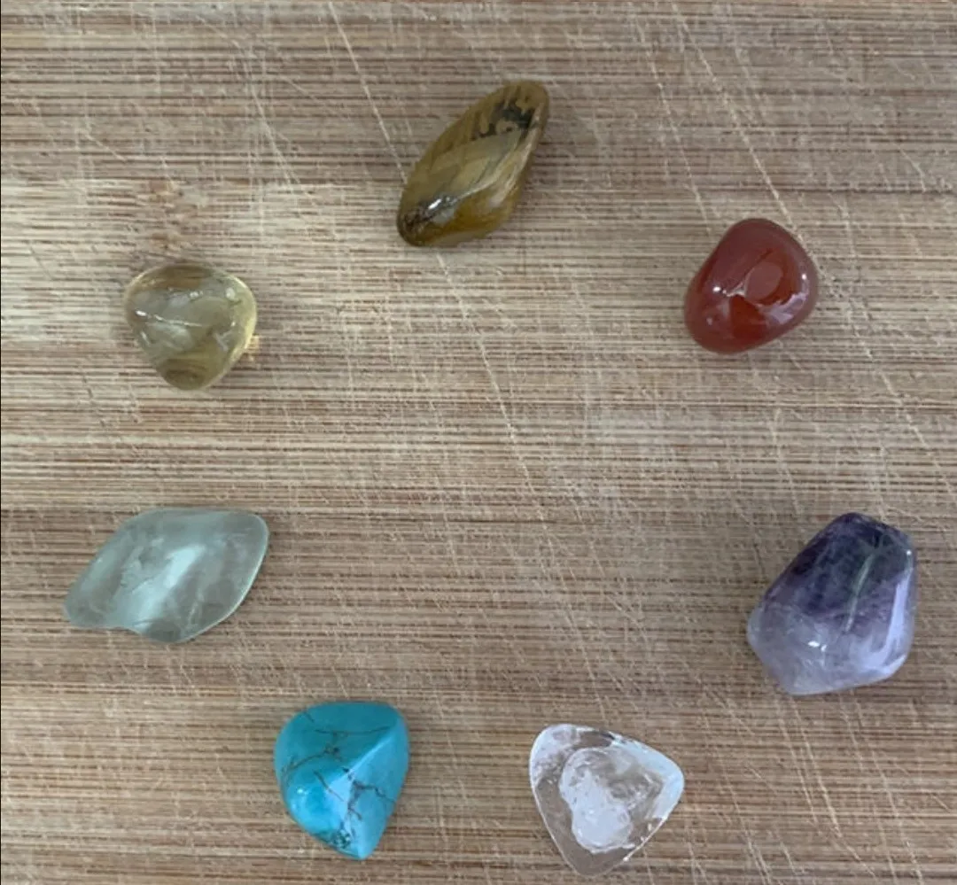 Bolsa piedras 7 chakras - Imagen 2