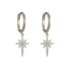 Pendientes estrella larga