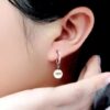 Pendientes perlas liso - Imagen 3