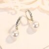 Pendientes perlas liso - Imagen 2