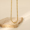 Collar cuentas ovaladas - Imagen 2