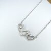 Collar doble corazón - Imagen 3