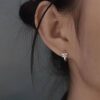 Pendientes mariposa zirconia - Imagen 5