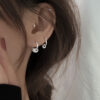Pendientes zirconia aritos - Imagen 4