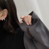 Pendientes zirconia liso - Imagen 2