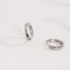 Pendientes zirconia liso - Imagen 3