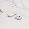 Pendientes zirconia liso - Imagen 4