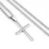 Collar cadena cruz