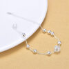Pulsera cuentas y dije