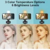 Selfie Stick Tripode 3 En 1 Con Luz Y Monopod Plegable - Imagen 6
