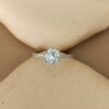 Anillo solitario liso - Imagen 4