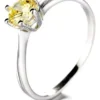 Anillo solitario liso - Imagen 2