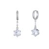 Pendientes zirconia grande