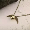 Collar Snitch Dorada - Imagen 4
