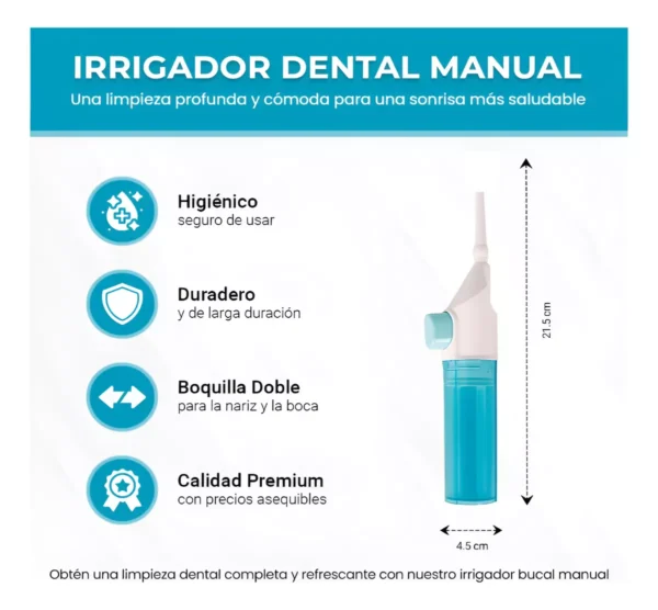 Irrigador Oral Limpieza Dental - Imagen 3