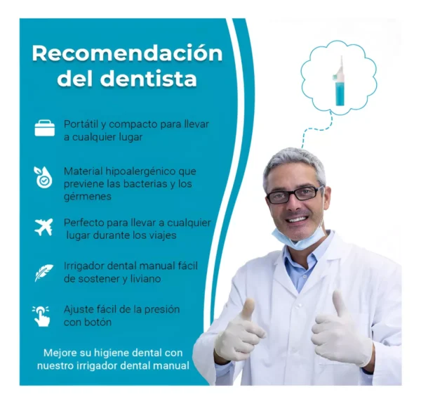 Irrigador Oral Limpieza Dental - Imagen 4