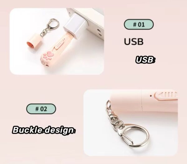 Juguete Láser Interactivo Recargable para Gatos - Imagen 4