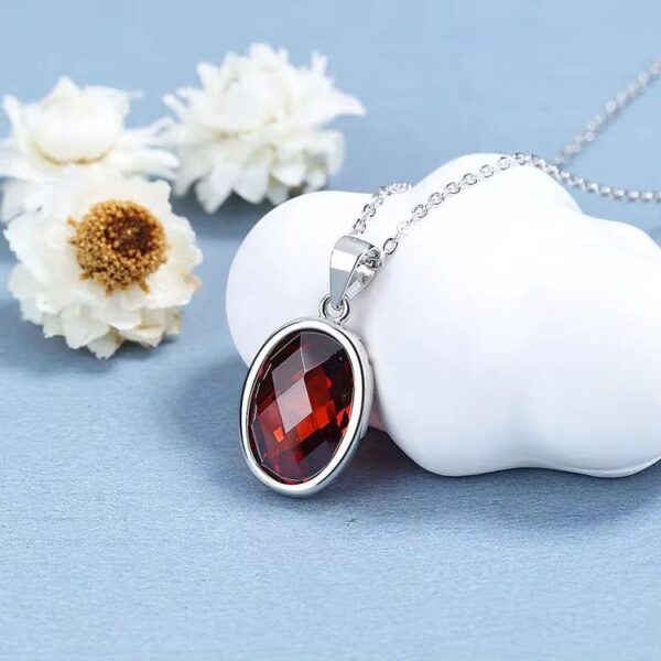 Collar Piedra Roja - Imagen 2