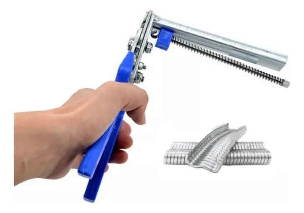 Pinza Grapadora Para Alambrados Y Tejidos
