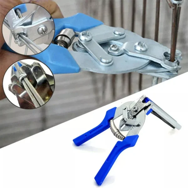 Pinza Grapadora Para Alambrados Y Tejidos - Imagen 4