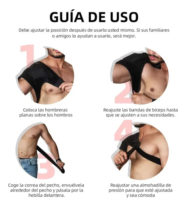 Hombrera Ortopédica Ajustable - Imagen 3