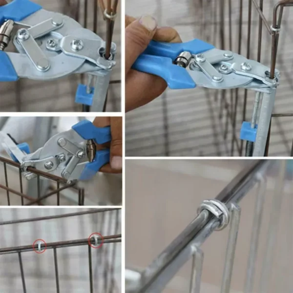 Pinza Grapadora Para Alambrados Y Tejidos - Imagen 8