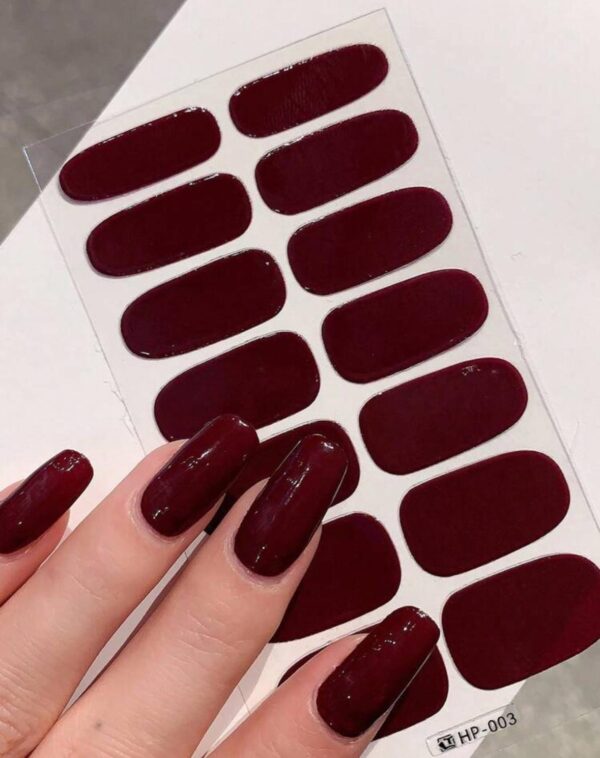 Uñas Stickers En Gel Fácil Aplicación - Imagen 5
