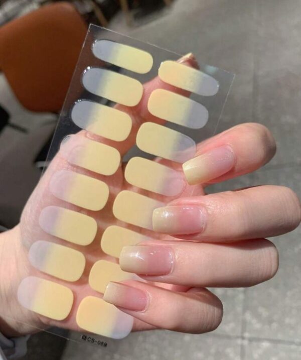 Uñas Stickers En Gel Fácil Aplicación - Imagen 3