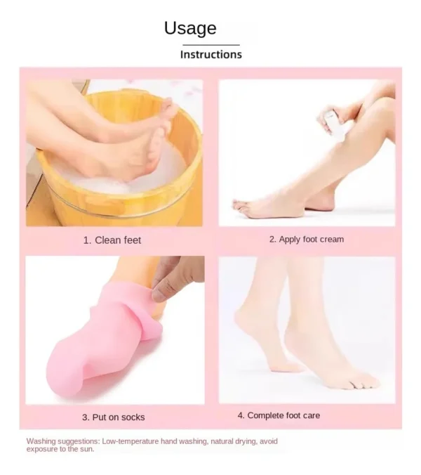Medias de Silicona para Cuidado de Pies - Imagen 3