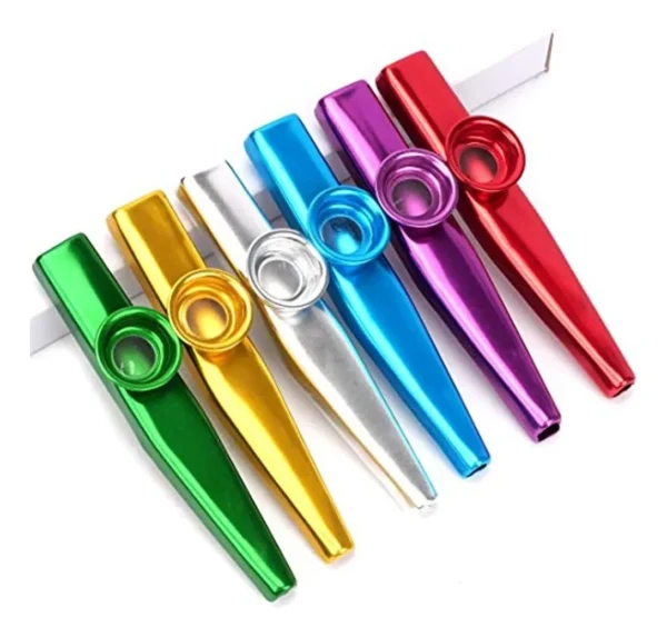 Kazoo De Metal Para Pronunciación Instrumentos