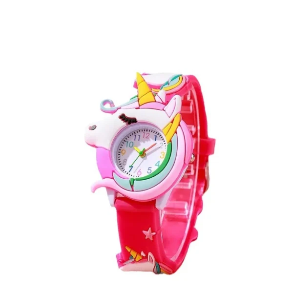 Reloj Infantil Unicornio Rosado