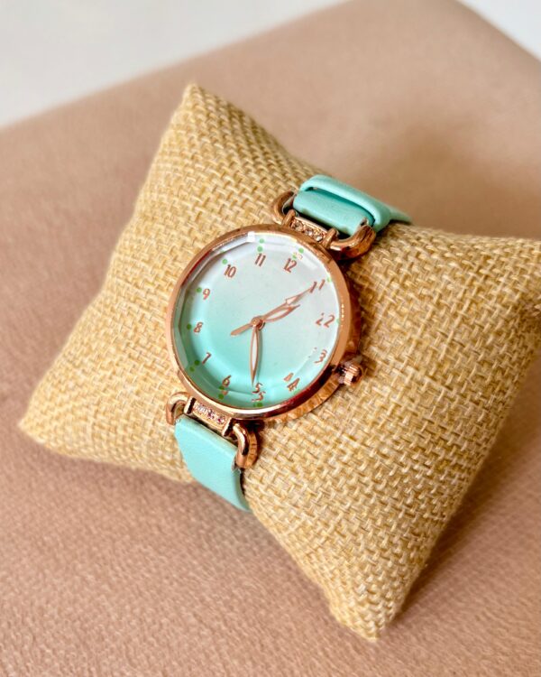 Reloj Simil Verde Agua - Imagen 2