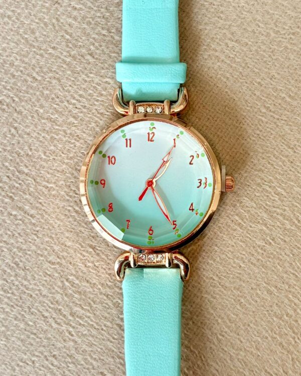 Reloj Simil Verde Agua - Imagen 6
