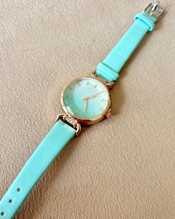 Reloj Simil Verde Agua - Imagen 5