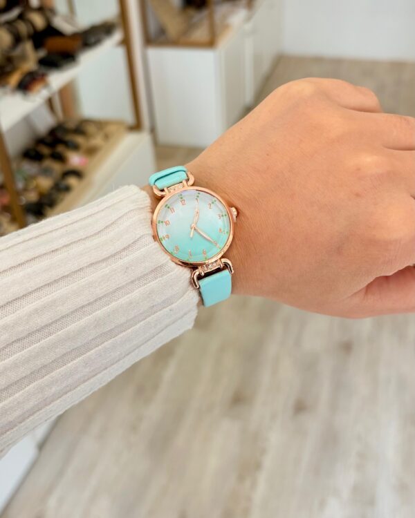 Reloj Simil Verde Agua - Imagen 3