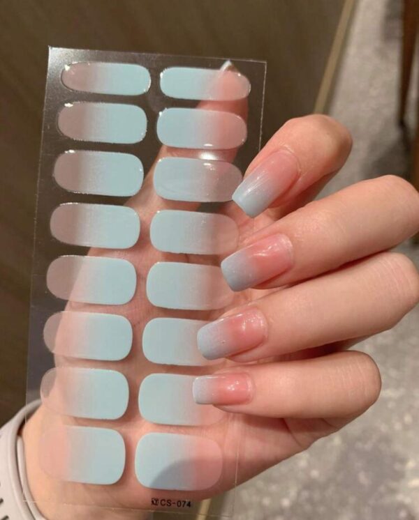 Uñas Stickers En Gel Fácil Aplicación - Imagen 6