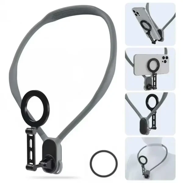 Soporte Magnético De Cuello Para Gopro Celular Video