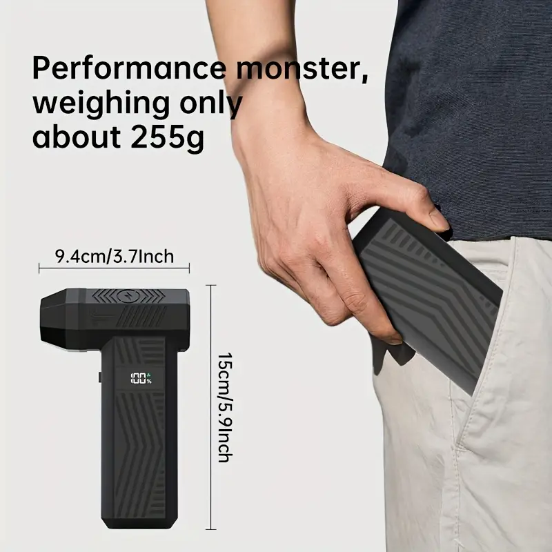 Sopladora De Aire Turbo De Mano - Imagen 4