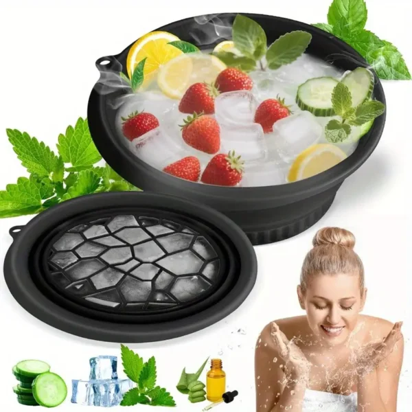 Bandeja Cuenco Hielo Facial Plegable - Imagen 3