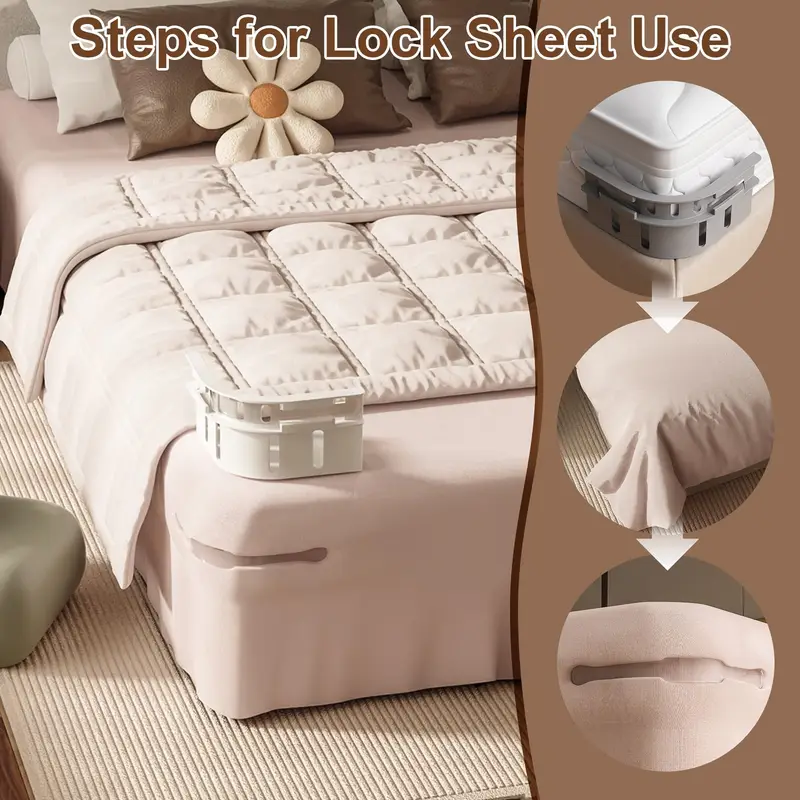 Set Sujeta Sábanas x4 - Imagen 4