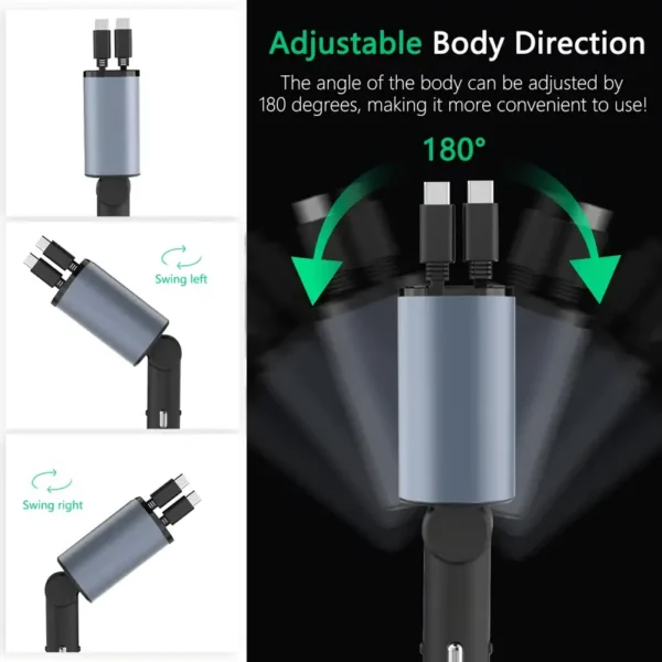 Cargador De Auto 4 En 1 - Imagen 3