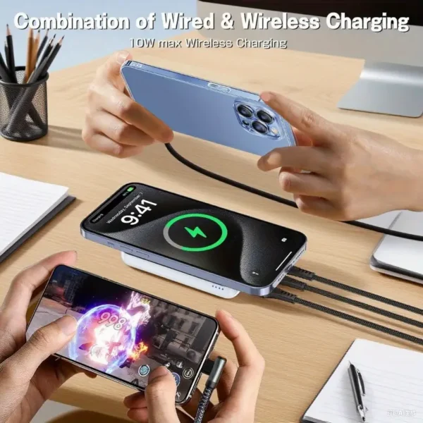 Cargador Portátil Magnético 5000mah Tipo C - Imagen 5