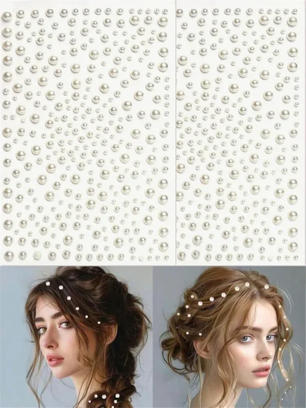 Accesorio Para Cabello Perlas Decorativos - Imagen 2