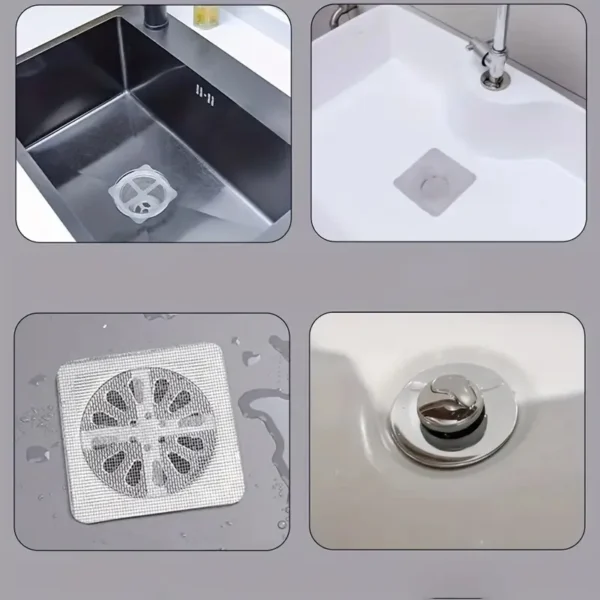 Filtros De Pelo Desechables Para Desagües x10 - Imagen 6